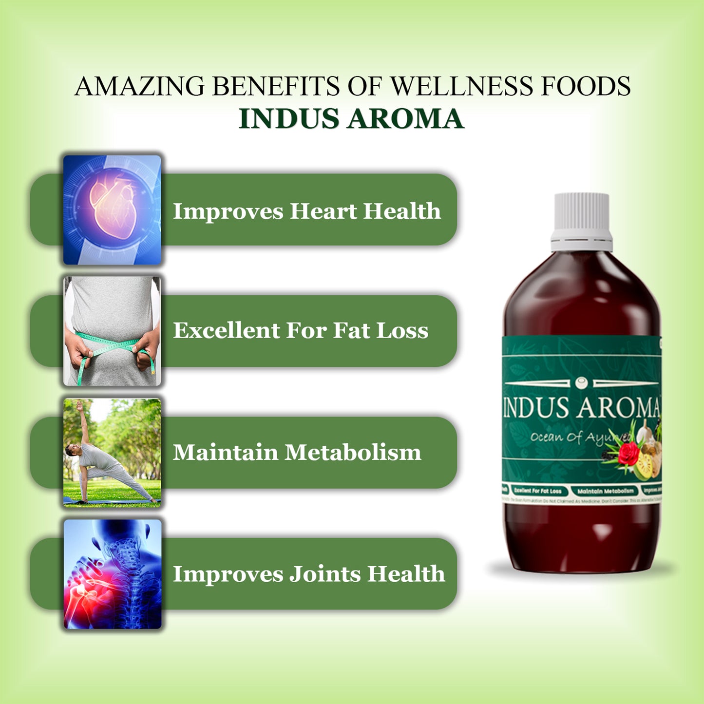 Wellness Foods Indus Aroma | Joint Wellness Juice – 250 ML